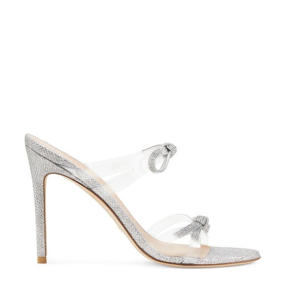 Stuart Weitzman SW Bow 100 Slide Size 10 - Picture 2 of 12